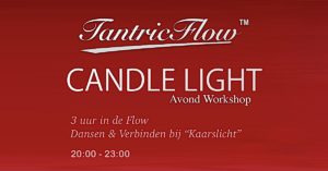 In de betoverende wereld van deze zachte, sensuele TantricFlow™-Workshop verleggen we de grenzen van onze zintuigen. Een oordelend zintuig wordt geleidelijk tot rust gebracht, want onze enige gids is het warme schijnsel van een aantal dansende kaarsen. Hier, te midden van meditatie, sensualiteit, betoverend gitaarspel, verbindende dans en liefdevolle aanraking, omarmen we de magie van TantricFLow™ bij "Kaarslicht".